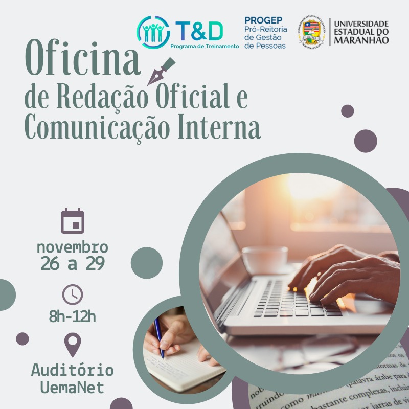 Oficina de Redação Oficial e Comunicação Interna